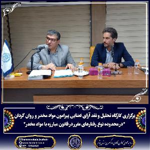 کارگاه تحلیل و نقد آرای قضایی پیرامون مواد مخدر و روان گردان