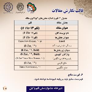 سومین جشنواره ملی قلم‌وکیل